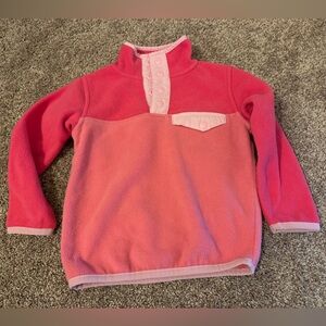 Kids Pink Fleece Sweatshirt